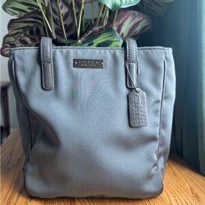 VINTAGE COACH NEO CLASSIC LUNCH TOTE 6240 in DARK GREY